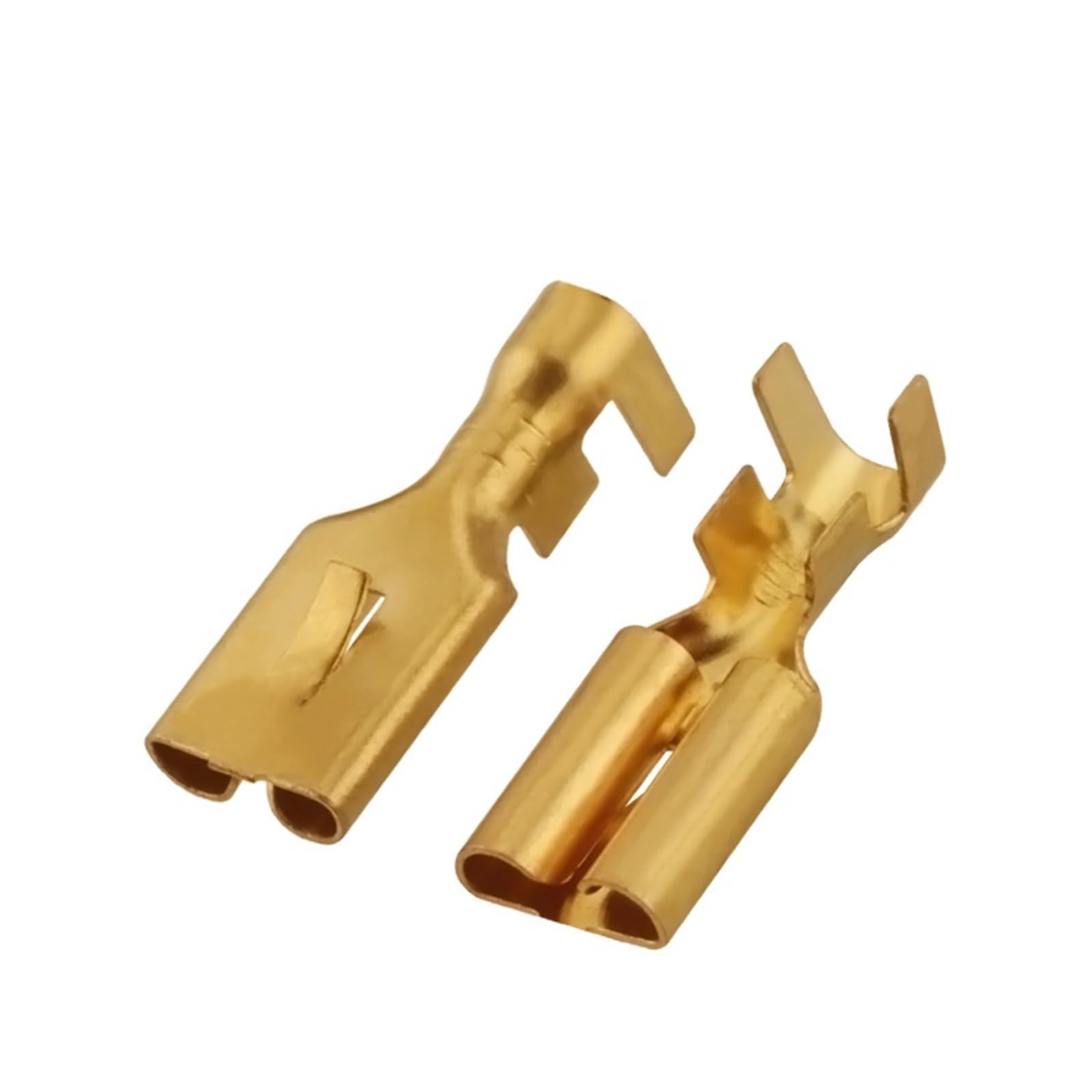 Terminal de engarzado de latón dorado de 7,8mm, Conector de prensado en frío, DJ625-7.8X0.8C DJ623-E7.8X0.8 for coche(Female B,500 Pcs)