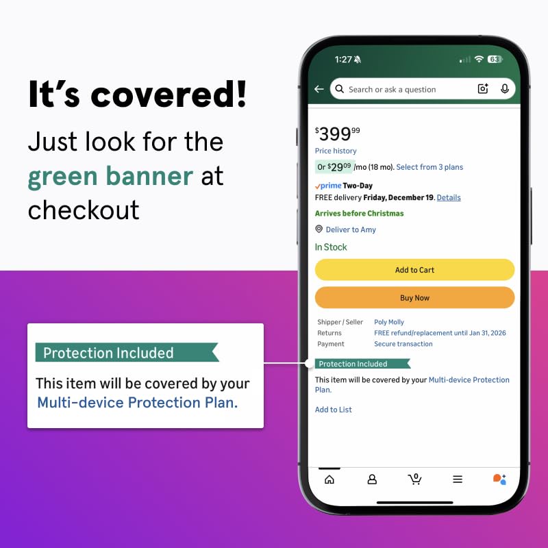 Image of Complete Protect: One simple plan covers all eligible past & future Amazon Purchases