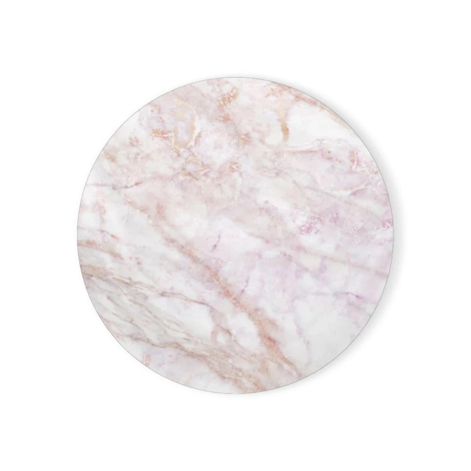 2pcs White Marble Coaster Absorbent Ceramic Coasters With Cork Base Cute Table Cup Stone for kitchen(Color2)
