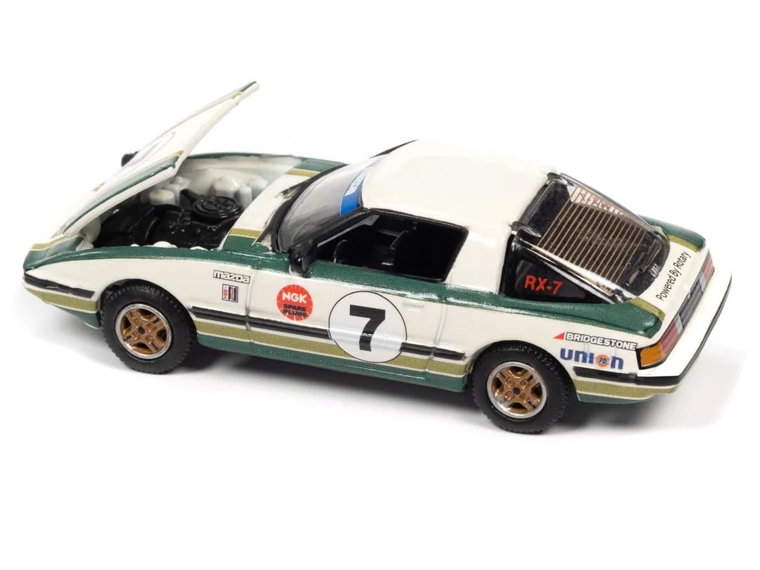 1/64 scale 1981 Mazda RX-7 Race colours #7, Multocoloured, One - Image 3