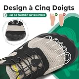 SAGUARO Trampki Minimalistyczne dla Mężczyzn i Kobiet, Rozmiary 36–48, khaki, 38 EU