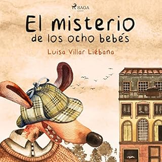 Diseño de la portada del título El misterio de los ocho beb&eacute;s