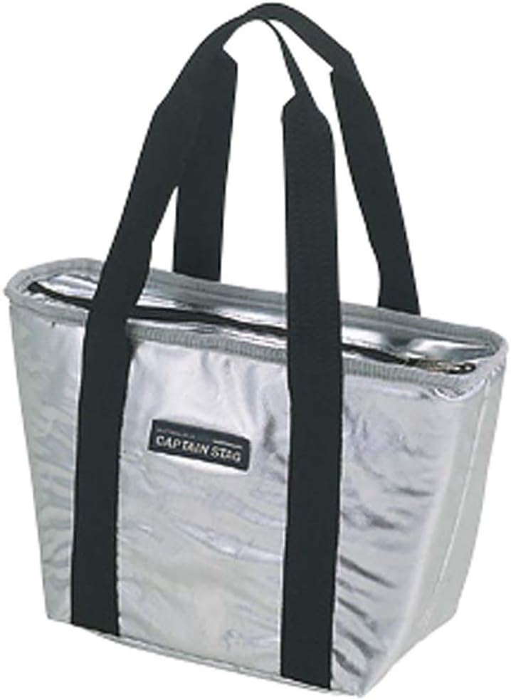 Captain Stag Delice Cooler Bag, Tote Type, 1.8 gal (4 L) / 10 L Capacity, Silver