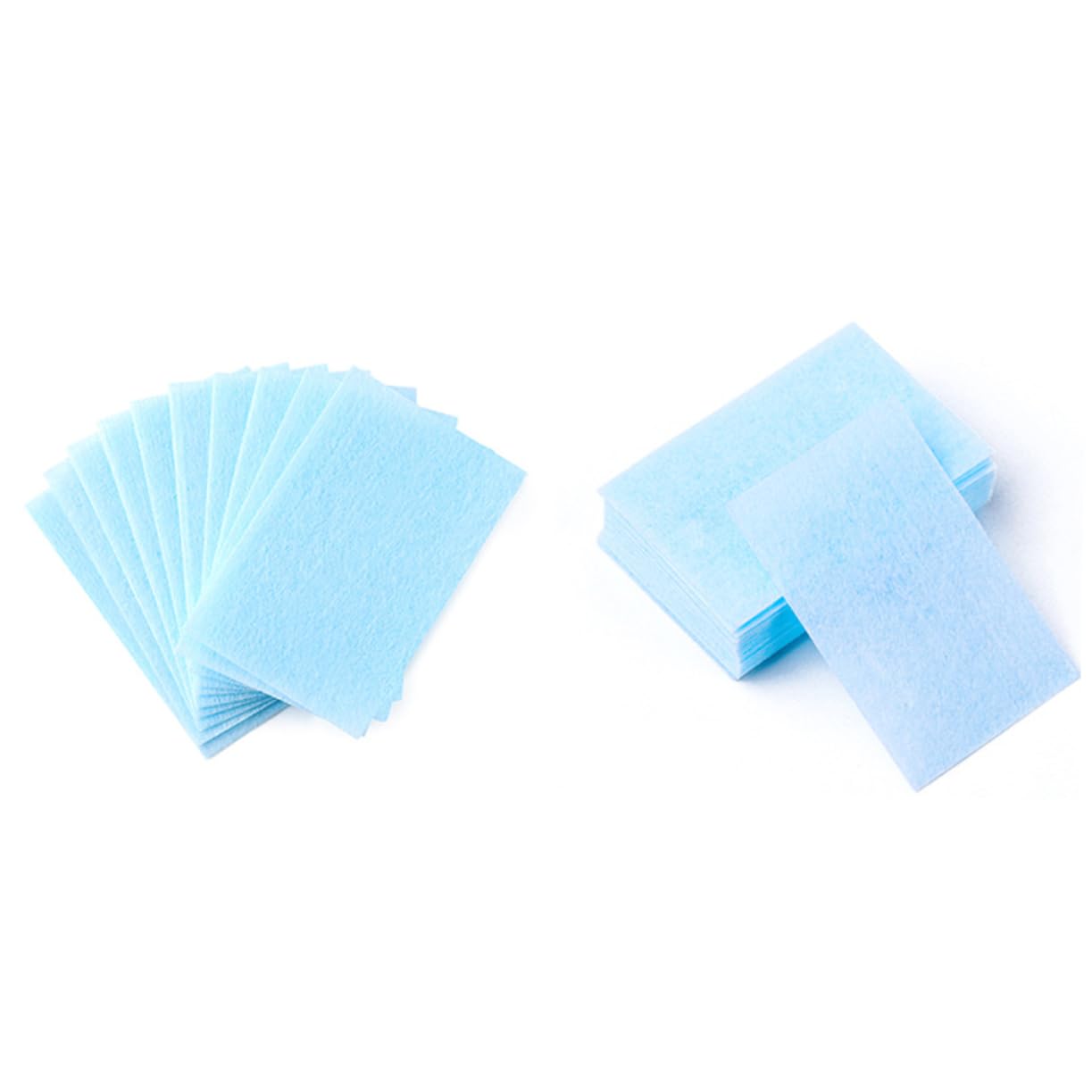 Ipetboom Nail Polish Pads 600pcs Disposable Nail Cleaning Towels Colorful for Home Salon Use