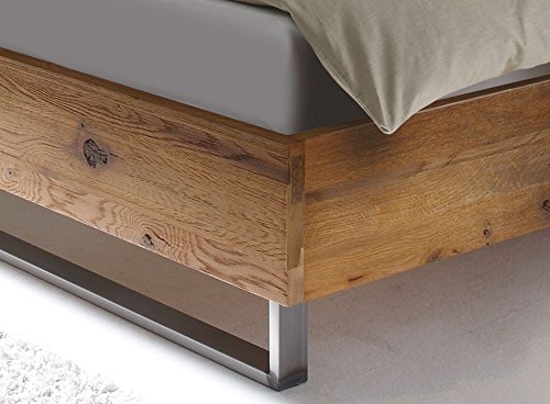 Hasena Oak Wild Wildeiche Bett Füße Indus Kopfteil Sion 200x220 – Bild 4