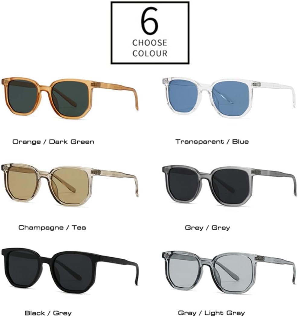 Popular Fashion Women Sunglasses Shades Uv400 Retro Gray Gray Men Trending Sun Glasses image 3