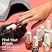 OPI GelColor Bubble Bath | Sheer Nude Pink Crème LED Cure Gel Nail Polish | Salon-Quality Shine, Long-Lasting Wear | Vegan & HEMA Free | 0.5 Fl Oz