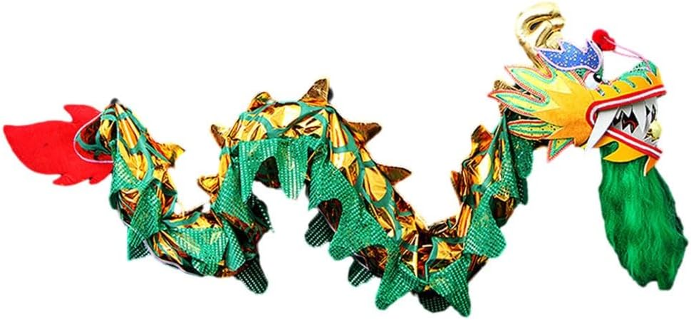 1M/3M/5M/8M Silk Dragon Dance Costume Chinese New Year Folk Festival Party for Carnival Parade