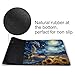 FOJEXBKAS Playmat for MTG Dragon Under The Starry Night Magic Play Mat 24x14 Inch Card Game Mat for Magic The Gathering TCG PTCG Playmat with Free Storage Bags Non-Slip Backing and Stitched Edge