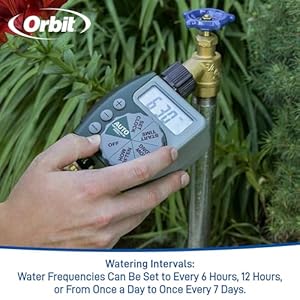 Orbit 62061N Single-Outlet Hose Watering Timer, 1 Outlet, Green Orbit 62061N Single Outlet Hose Watering Timer 1 Outlet Green