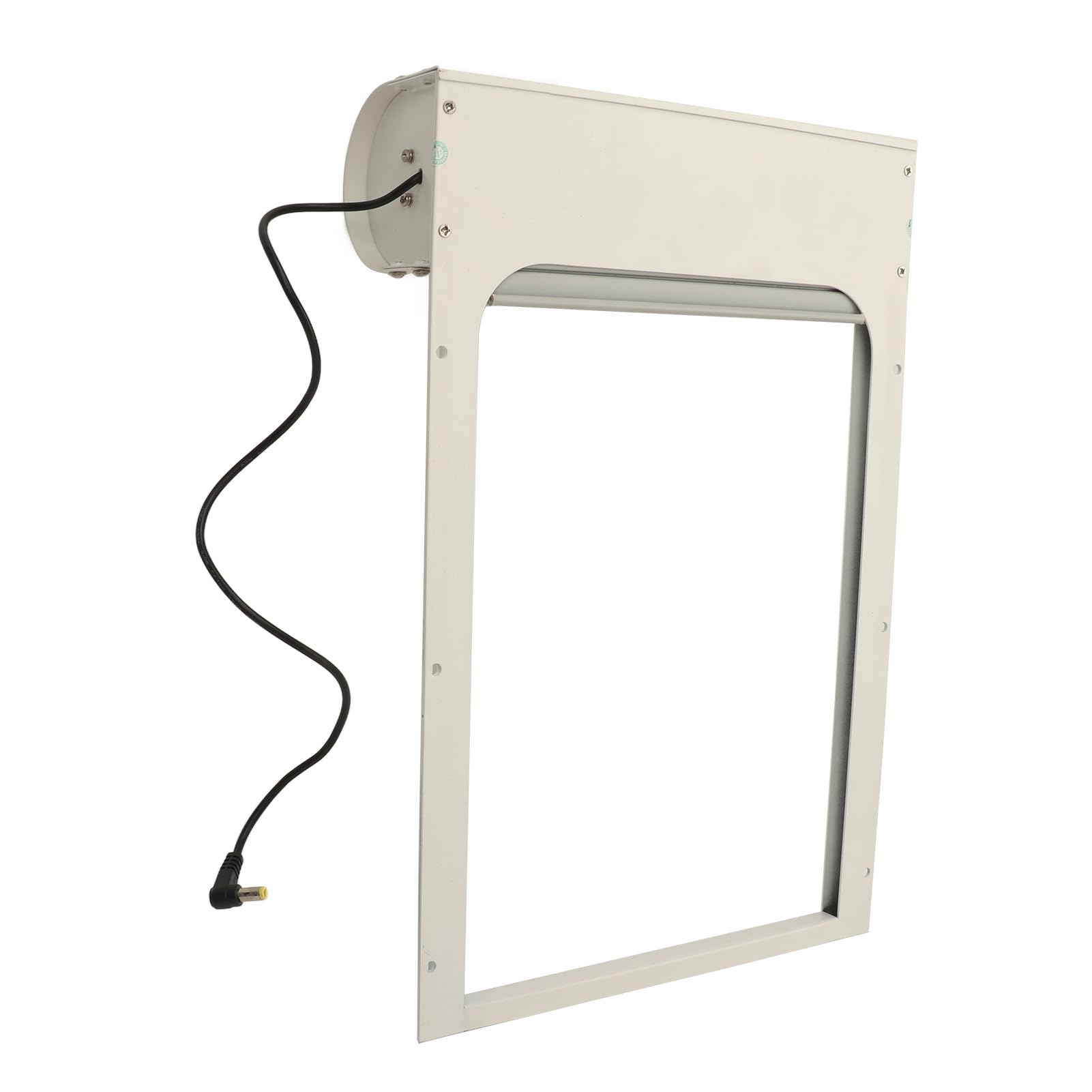 Puerta de Gallinero con Energía Solar, Controlador de Pantalla LED Seguro, Puerta Automática de Gallinero con Energía Solar, 2 Modos de Control con Temporizador para Patos de