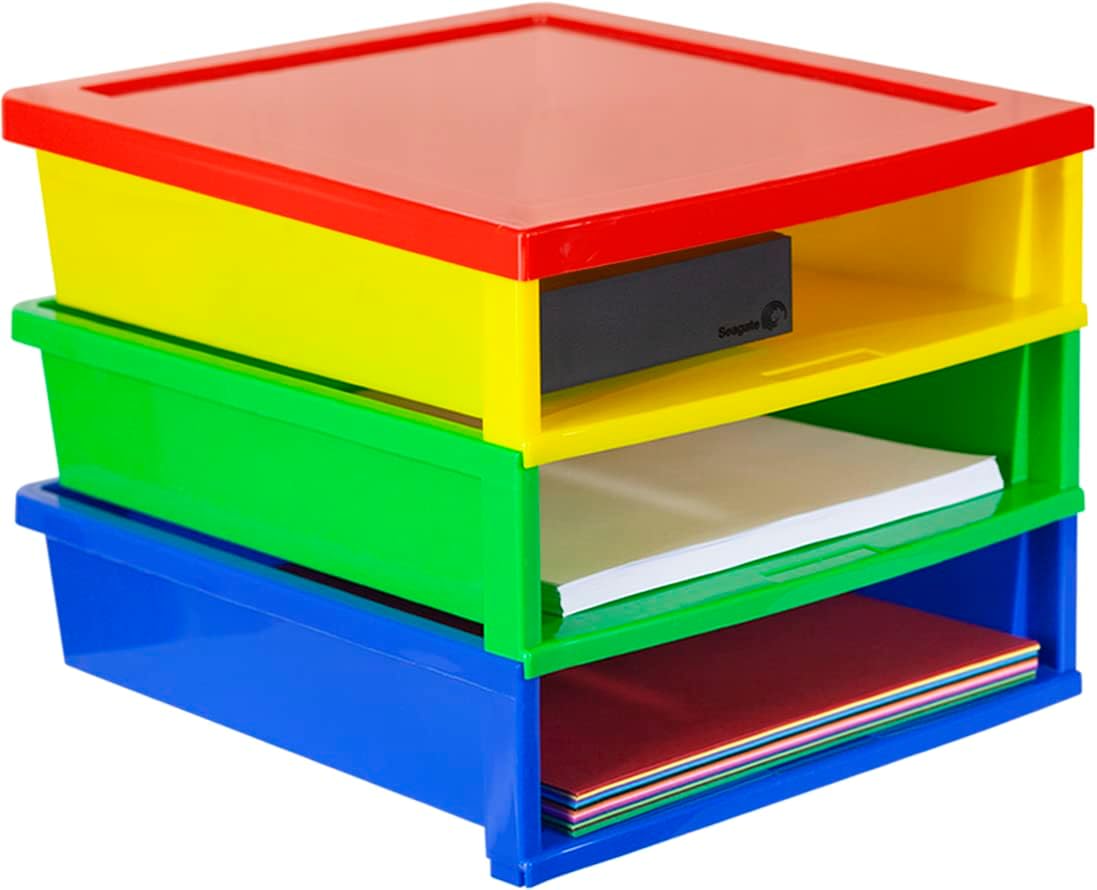 Storex 12 Compartment Craft Organizer 13 x 11.25 x 8.4 Inches