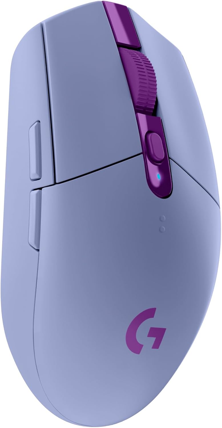 Logitech G305 Lightspeed Wireless Gaming Mouse + G733 Lightspeed Wireless Gaming Headset Bundle – Lilac Logitech G305 Lightspeed Wireless Gaming Mouse + G733 Lightspeed Wireless Gaming Headset Bundle – Lilac