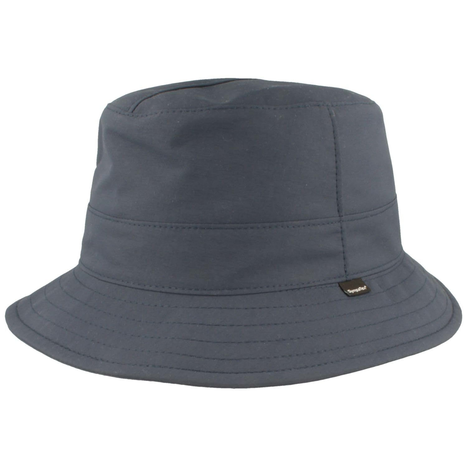 Breiter Cappello da pescatore per esterni, impermeabile, protezione UV, antivento e impermeabile, blu navy 59, Blu navy., 59