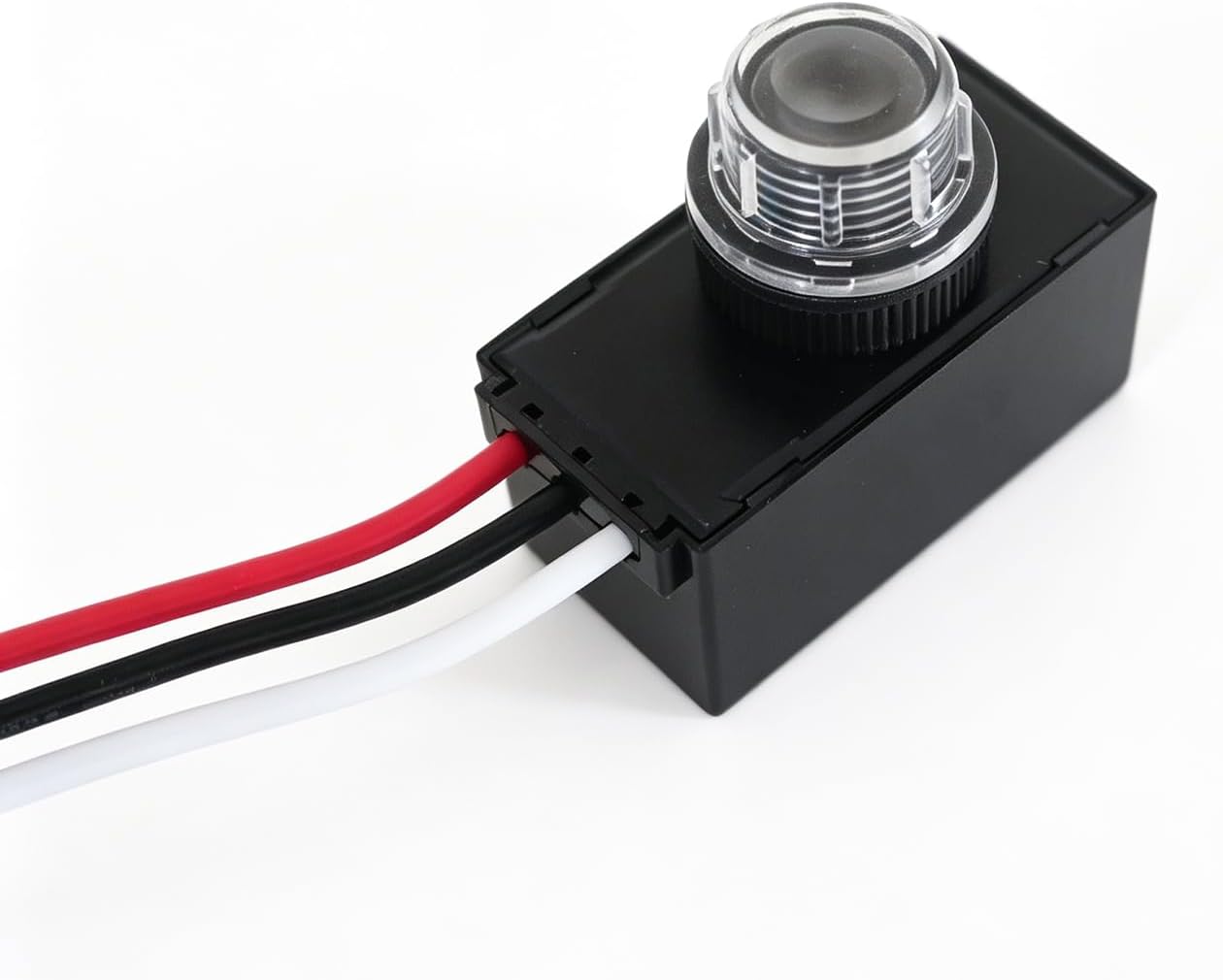 DC 12V Photoelectric Switch, 2 Pack Dusk Dawn Photocell Sensor, 6A