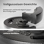 Hop-Sport Guss Kurzhanteln Hantel Set Hanteln 10kg 15kg 20kg 30kg 40kg 60 kg Gewichte – Bild 5