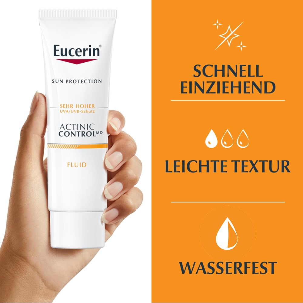 Eucerin Actinic Control MD Sonnenfluid LSF 100 80 ml, Sonnencreme