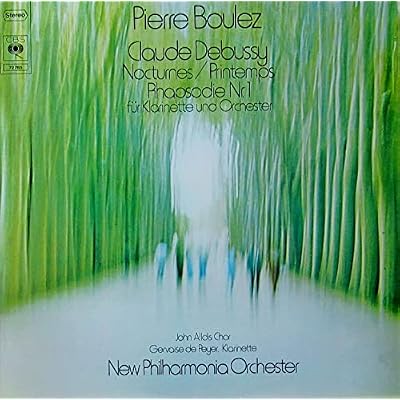 Nocturnes / Printemps / Rhapsodie Nr. 1 F&uuml;r Klarinette Und Orchester