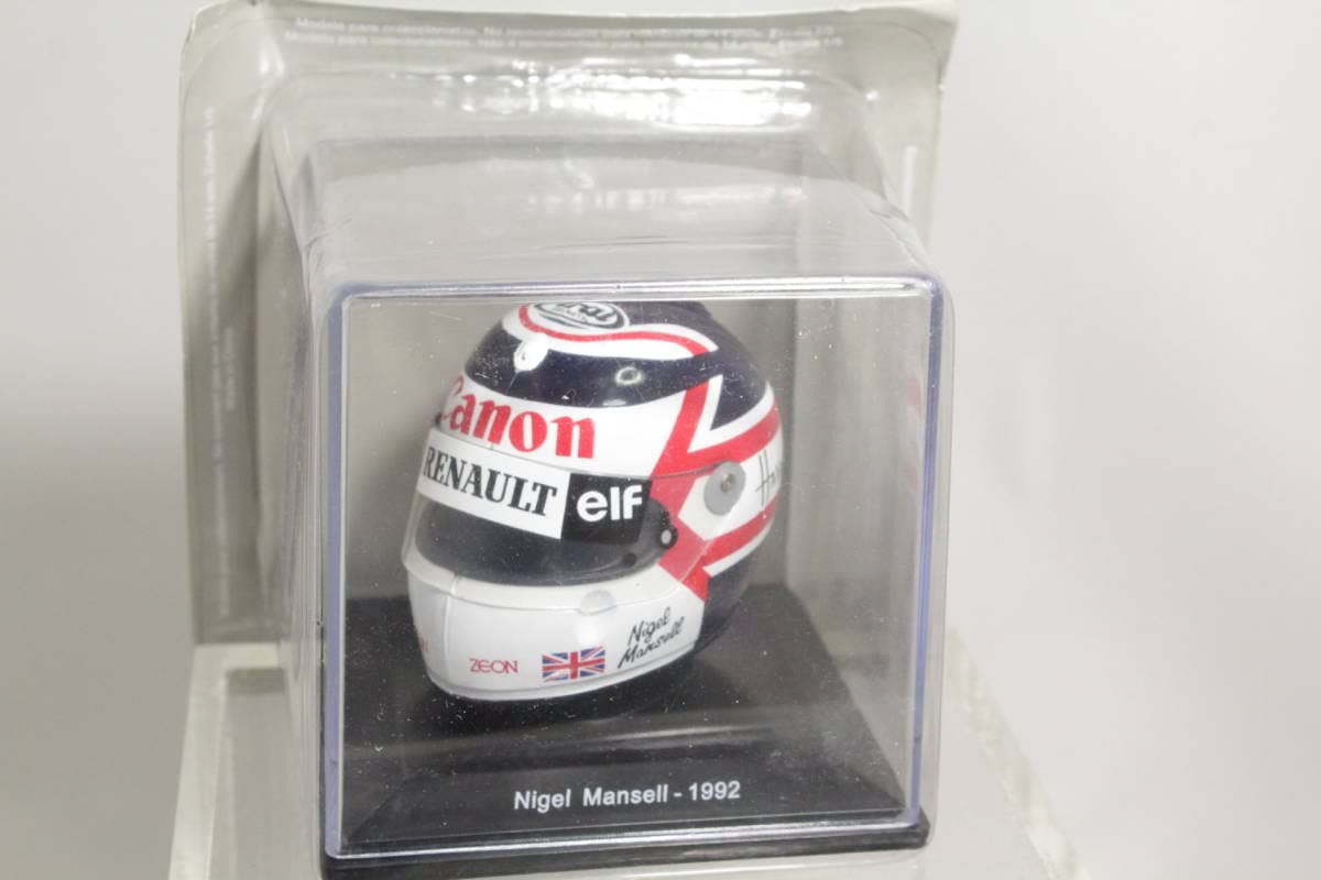 絶版　キャメル仕様　ビッグスケールF1コレクション　マンセル 1/5 ヘルメット 絶版 キャメル仕様 ビッグスケールF1コレクション マンセル 1/5