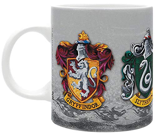 ABYSTYLE - HARRY POTTER - Tasse - 320 ml - Die 4 Häuser