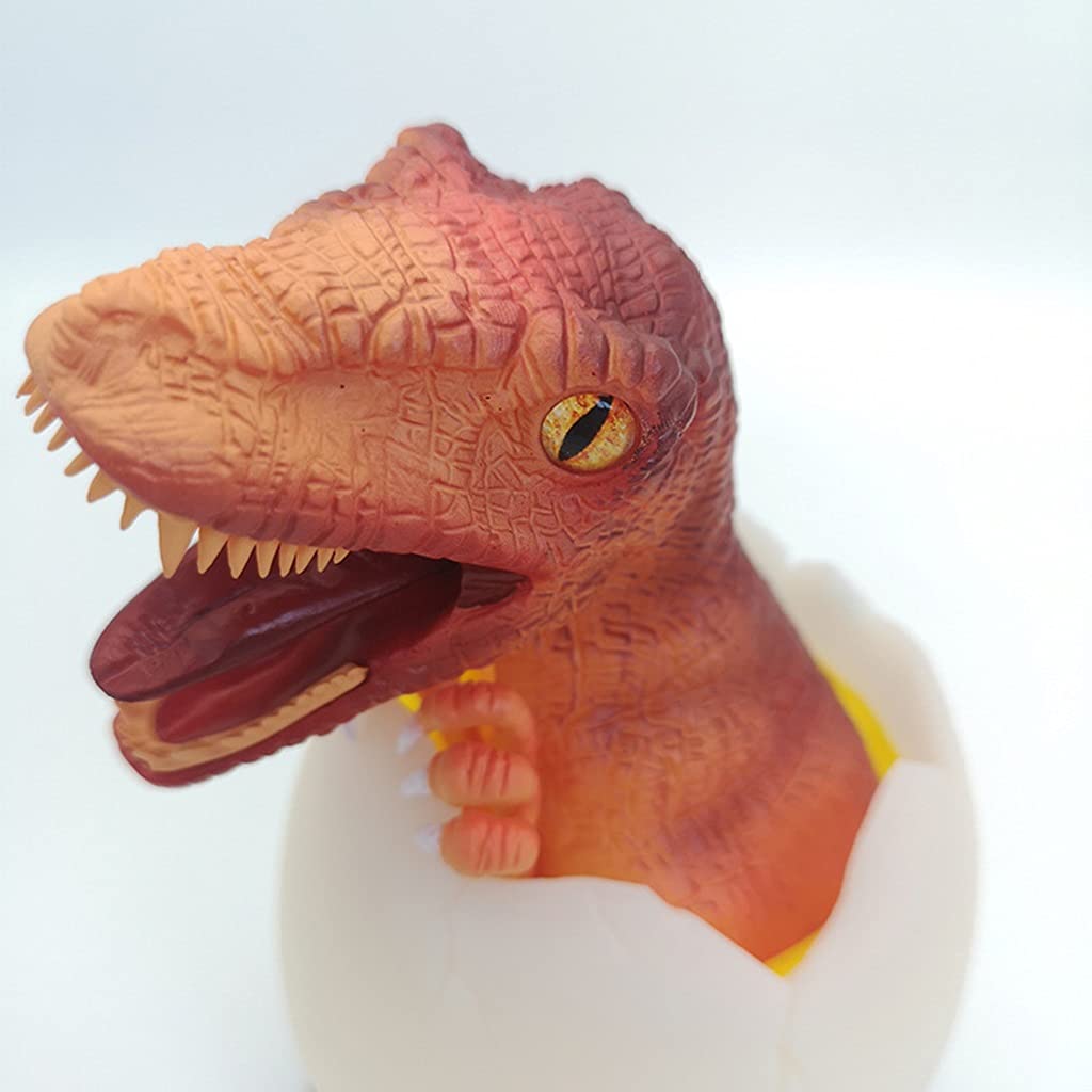 Luz de la Noche del Tacto del Dinosaurio 3D, Lámpara de Noche con Pat & Remote & Touch Control, Regalos para Niño o Niña y Sala de Estar, Recargable Huevo de Dinosaurio