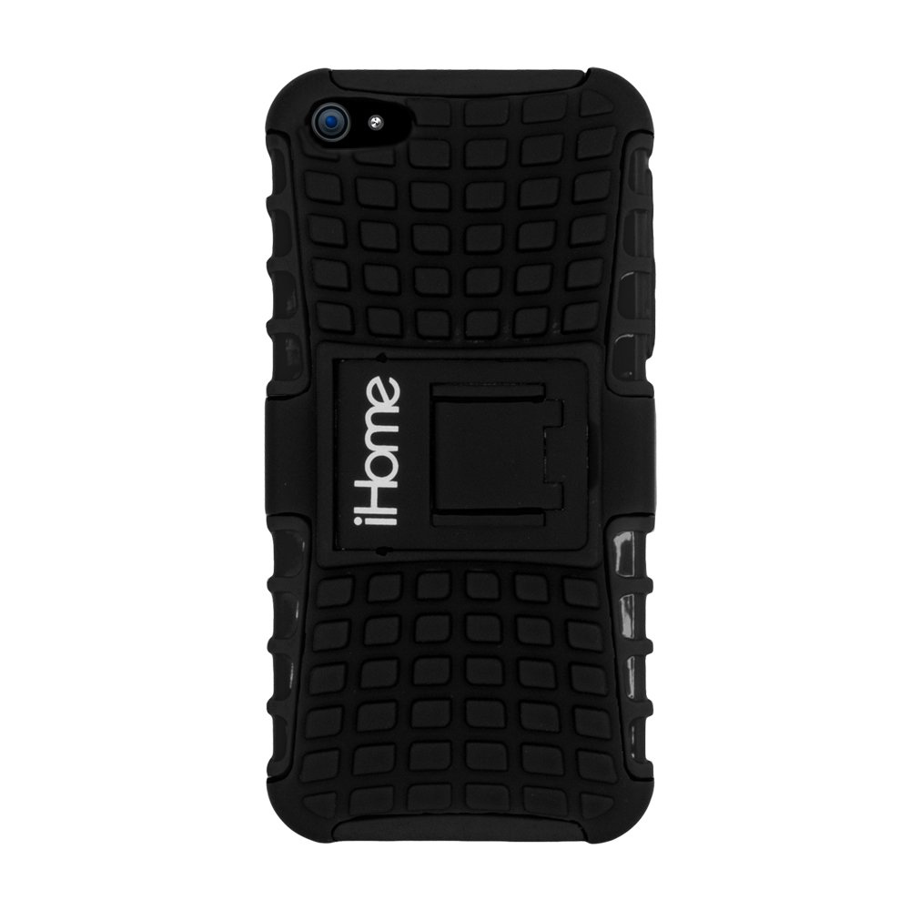 iHomeIH-4P130B Tough Case for iPhone 4, Black