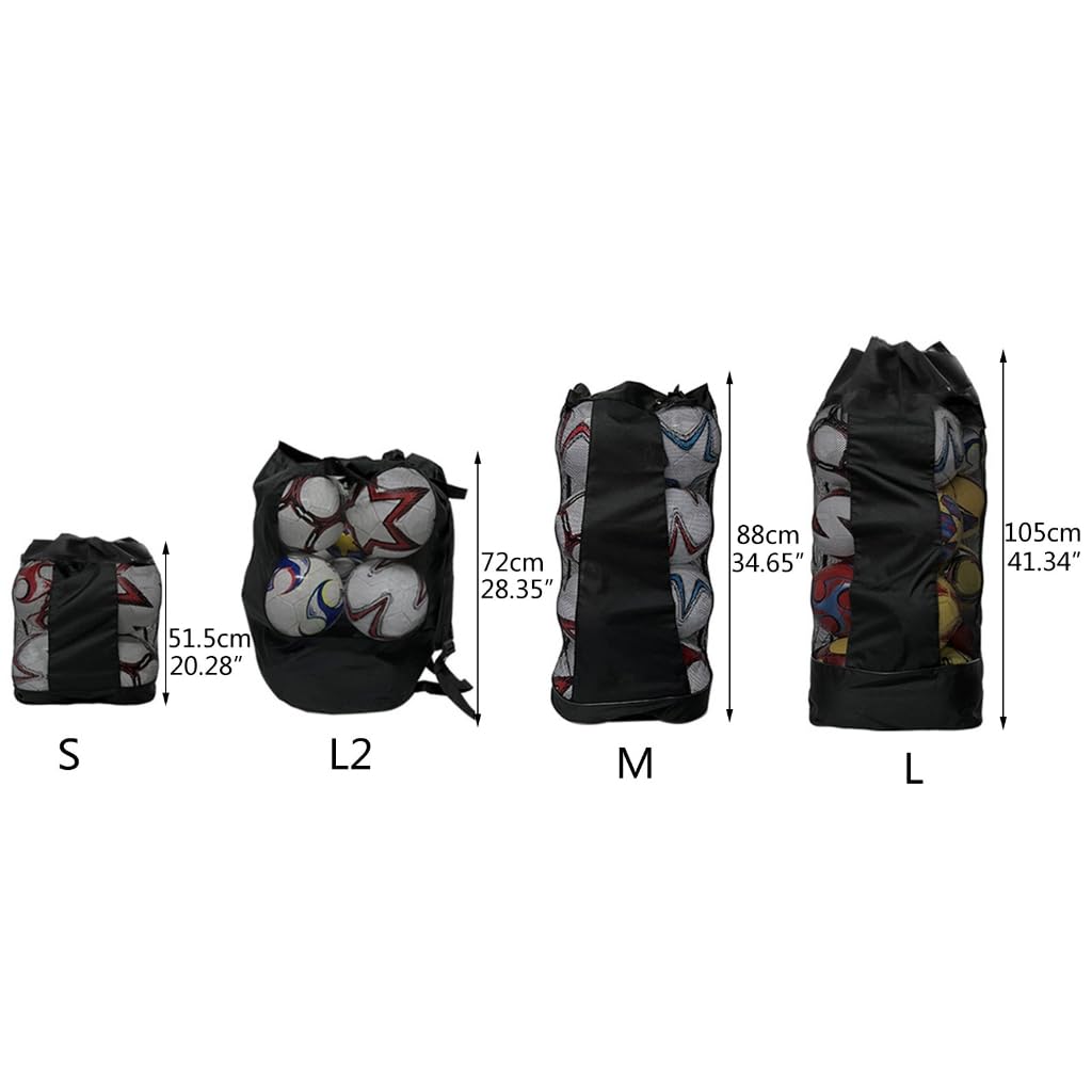 Bolsa de almacenamiento de fútbol, baloncesto, voleibol, gimnasio, bolsa de transporte de pelotas