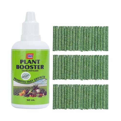 Image of 100% Natural Fertilizer Sticks, Magic Stick Plant Food for Indoor & Outdoor Plants, natural fertilizer for Home Garden Plants | Plant Growth Booster Healthy (30p stick /50ml liquid)