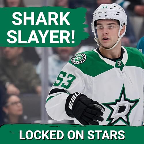 Wyatt Johnston DOMINATES in San Jose as Stars Slay the Sharks 5-3: Team Canada Calling??