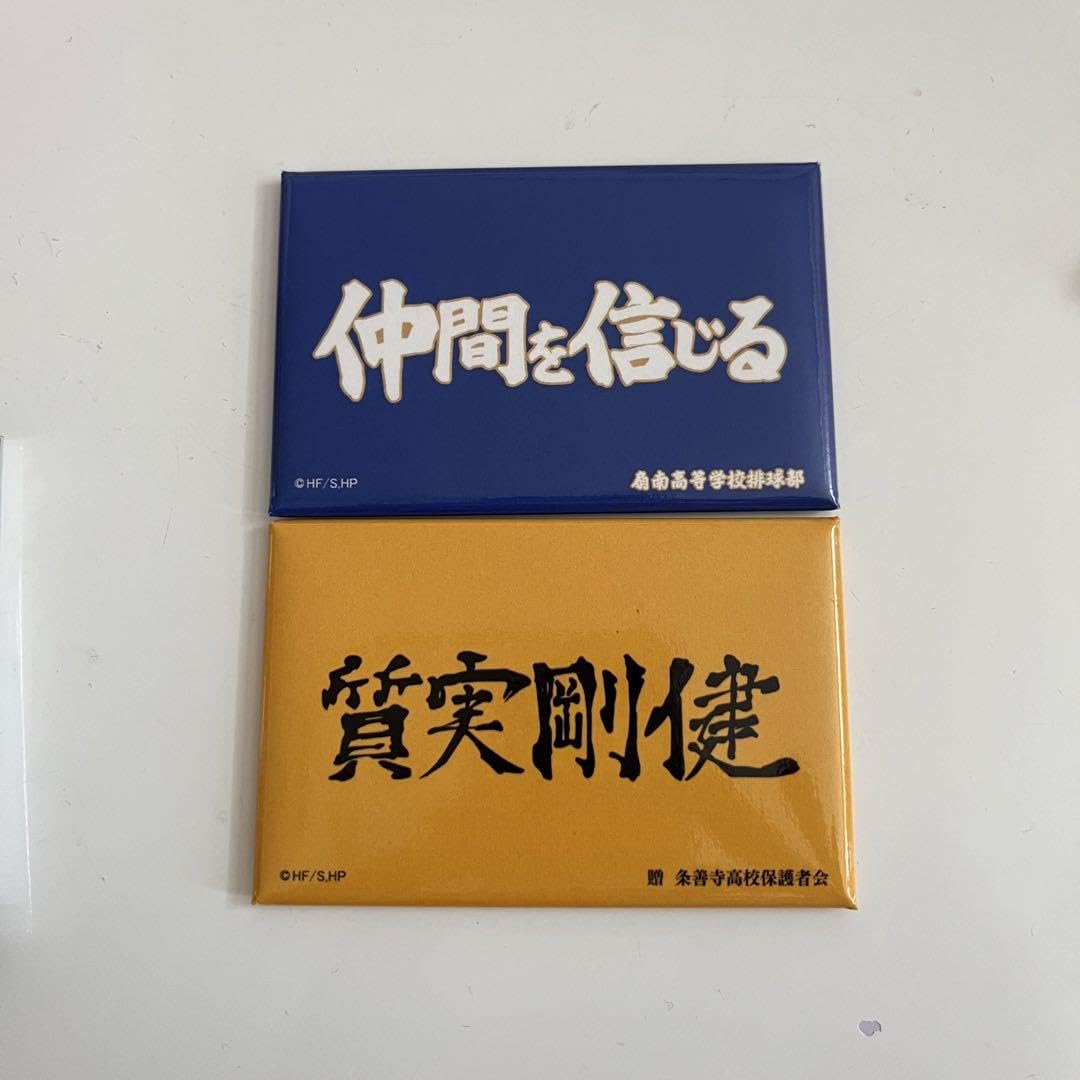 Amazon.co.jp: ハイキュー 10周年展 横断幕 マグネット 扇南 条