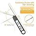 GDEALER Instant Read Thermometer Super Fast Digital Electronic Food Thermometer Cooking Thermometer Barbecue Meat Thermometer with Collapsible Internal Probe for Grill Cooking Meat Kitchen Candy