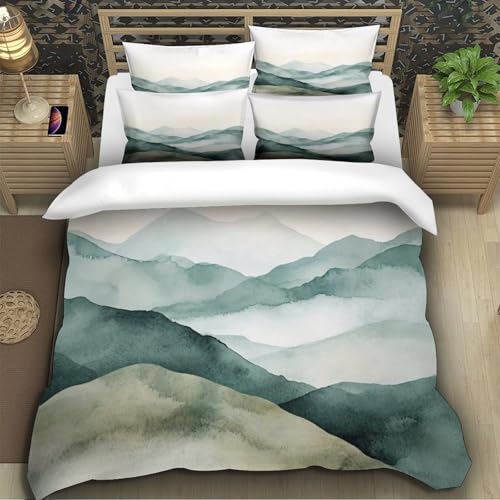 Parure de lit pyramide néon double housse couette 200x200 microfibre