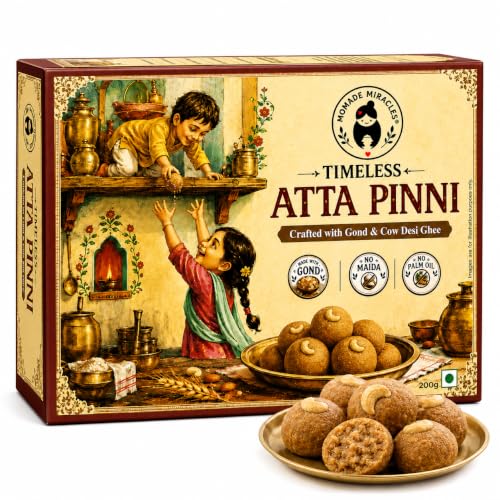 Best Indian Sweets to Make for Festive Guests 3 Momade Miracles Timeless Atta Pinni | Made with Gond & Cow Desi G...