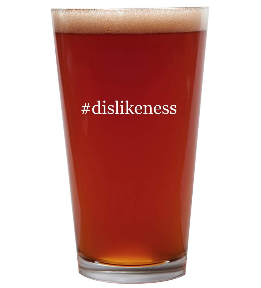#dislikeness - 16oz Beer Pint Glass Cup