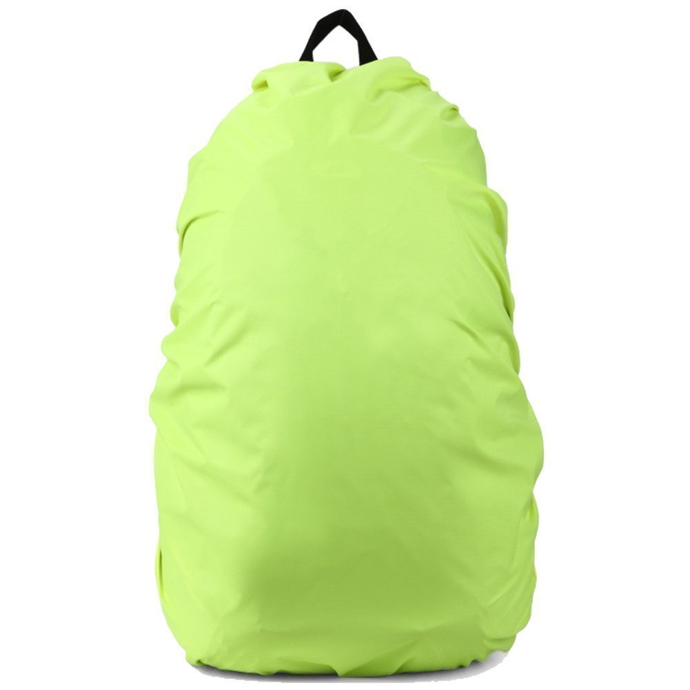 HugeStore 70L Waterproof Camping Hiking Rucksack Bag Rainproof Cover for Backpack Green
