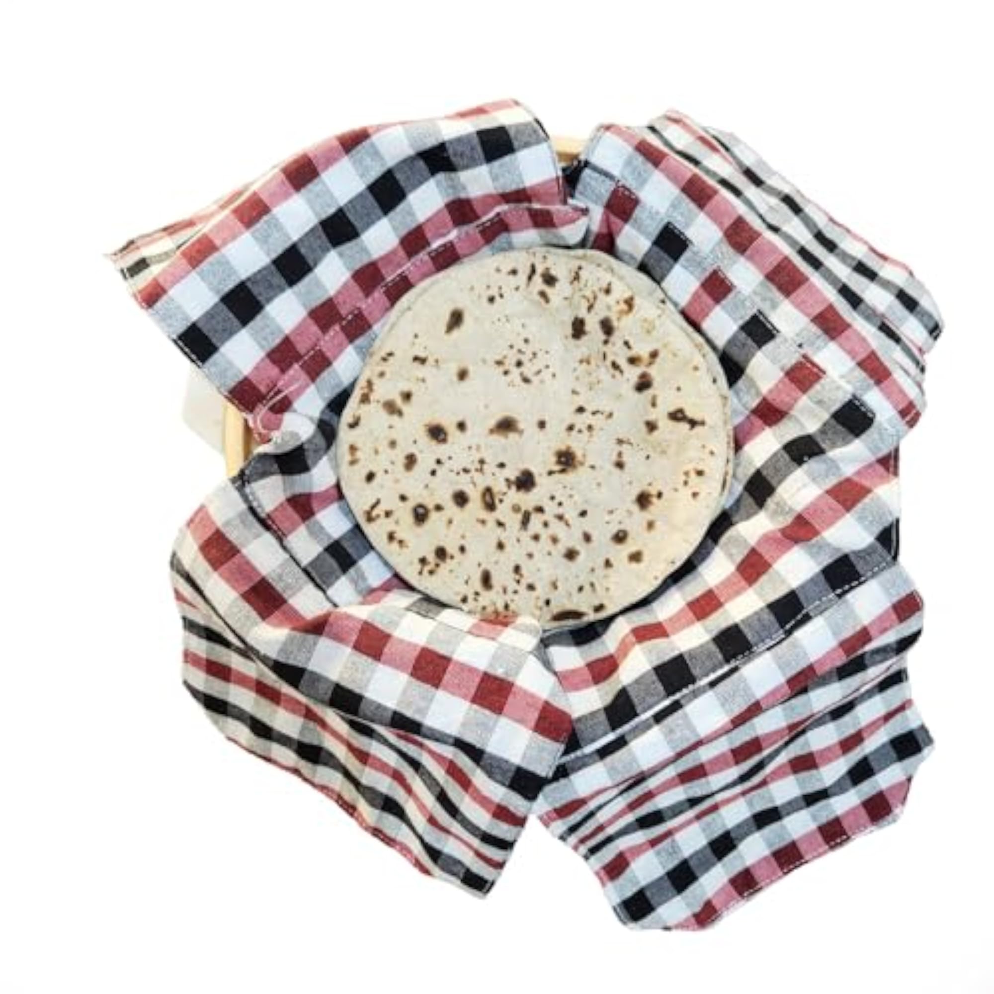 Cotton Double Layer Roti Clothes Wrap with Flaps