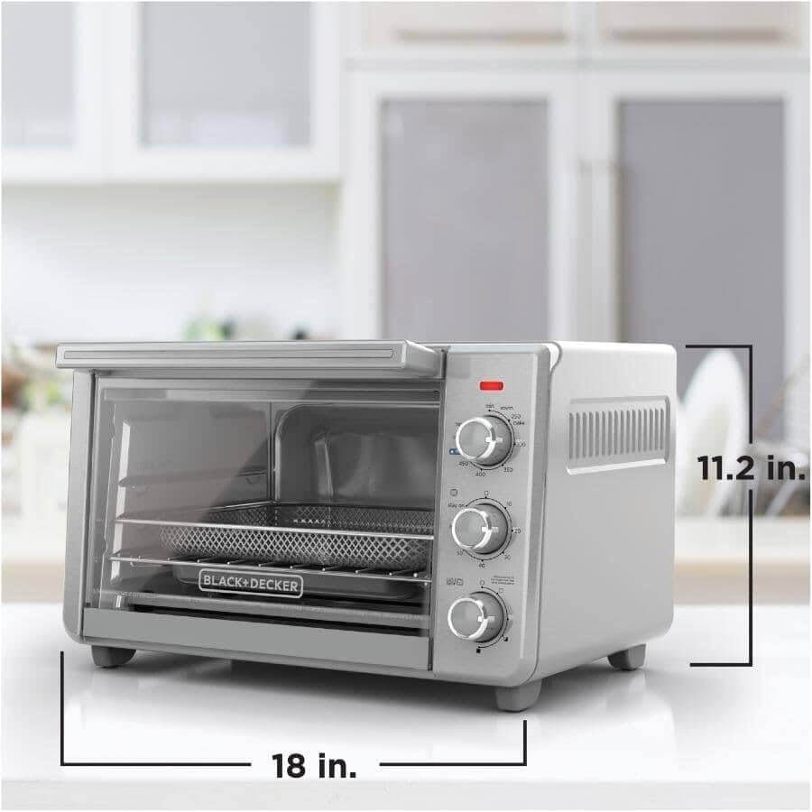 amazon black and decker air fryer toaster oven