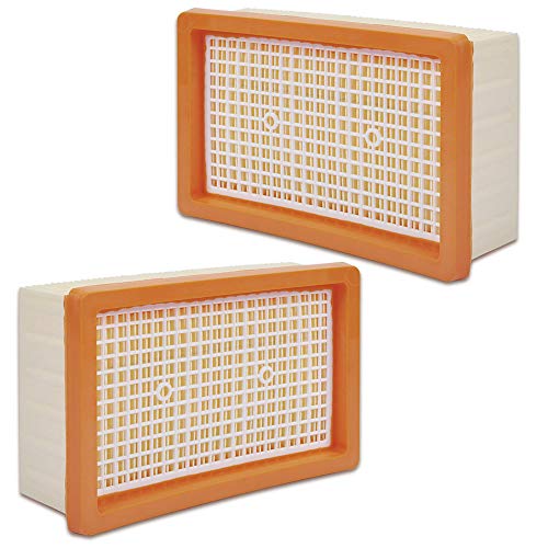 KEEPOW Kit de 2 Filtros Plegado para Kärcher WD4 WD5 WD6 (2.863-005.0) y Series MV 4 a 6