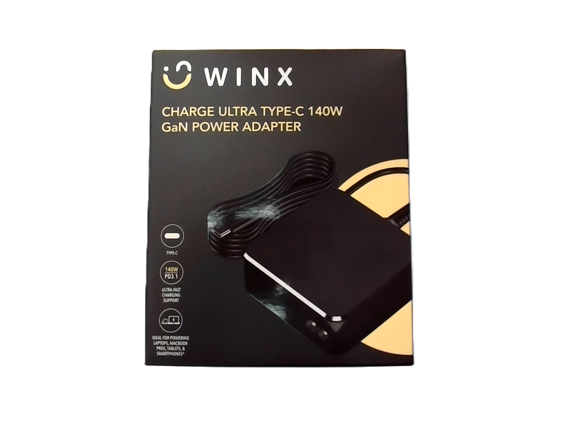 Winx Ultra 140W Gan Type-C Notebook Charger
