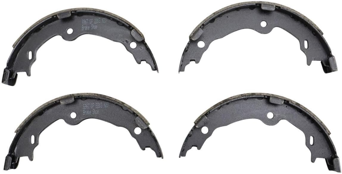 Replacement Rear Parking Brake Shoe Set Compatible with 2011-2016 Lexus LS460 LS600h