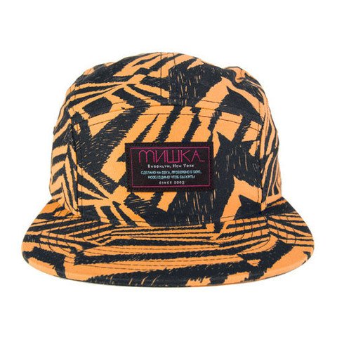 Mishka: Wadsworth 5 Panel Hat - Orange 