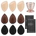 9 Pz/pacco Spugne per trucco Mixer Smooth Foundation Sponge Powder Puff, Soft Beauty Sponge Mixer, Latex Free