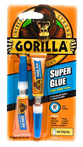 Super Glue, Instant Bonding, 2 - 3g Tubes