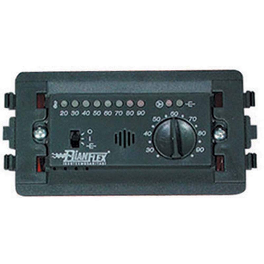 Centralina Controllo Termocamino Fuego | Regolazione Temperatura Acqua | Allarme 90&deg;C | Pompa E Grill | Per Caminetti Con Caldaia