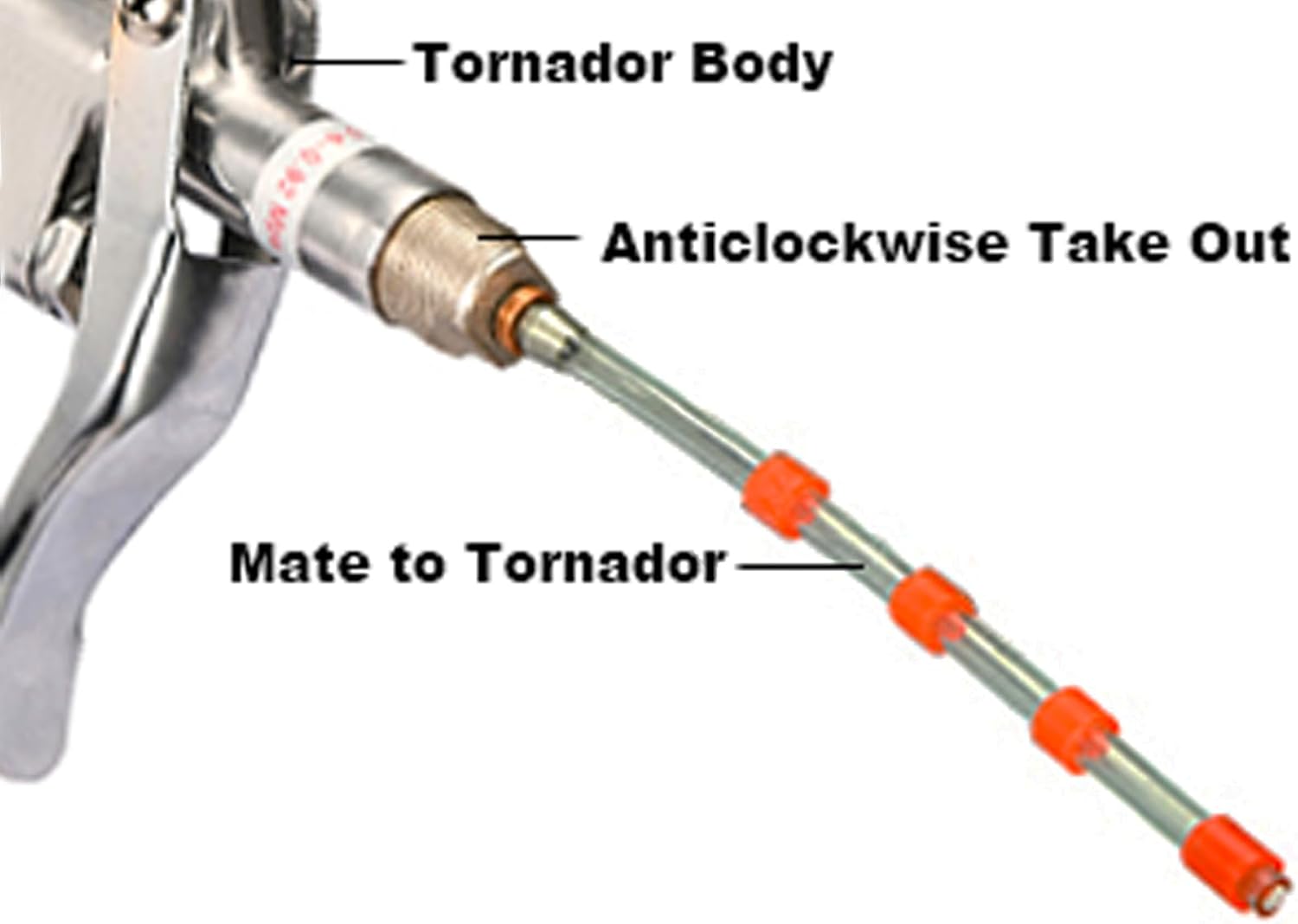Air Blow Gun Car Detailing Interior Car Cleaning Gun Car Dryer Air Blower for Car Detailing Air Gun Car Dust Cleaner Air Compressor Blower Gun with Nozzle and Auto Detailing Dusting Brush