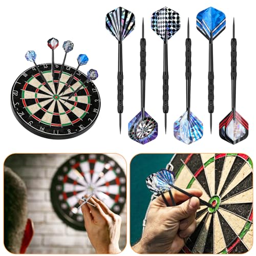 Image of Accmor Metal Tip Darts, Steel Tip Darts, 14 Grams Professional Metal Darts, Darts Metal Tip Set, Metal Darts for Dartboard
