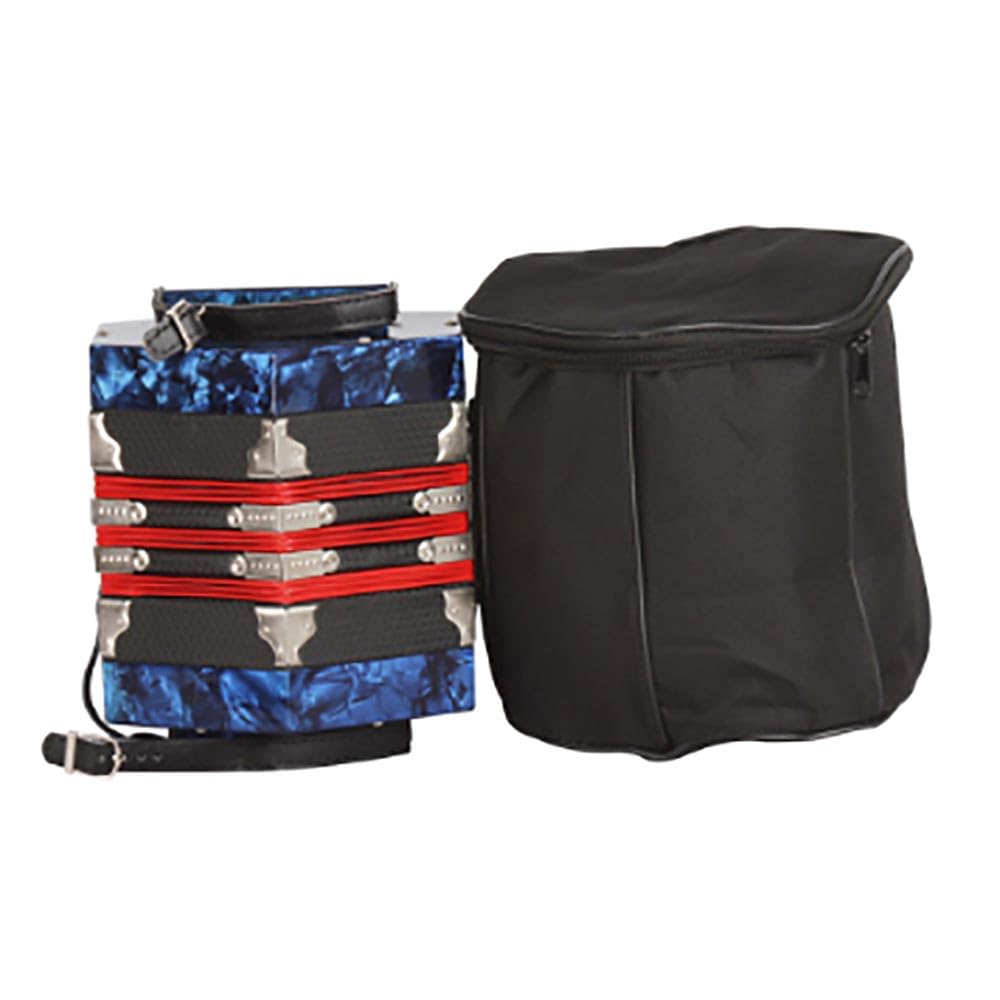 Amazon.co.jp: 六角形アコーディオン 20キー 40トーン ストラップと