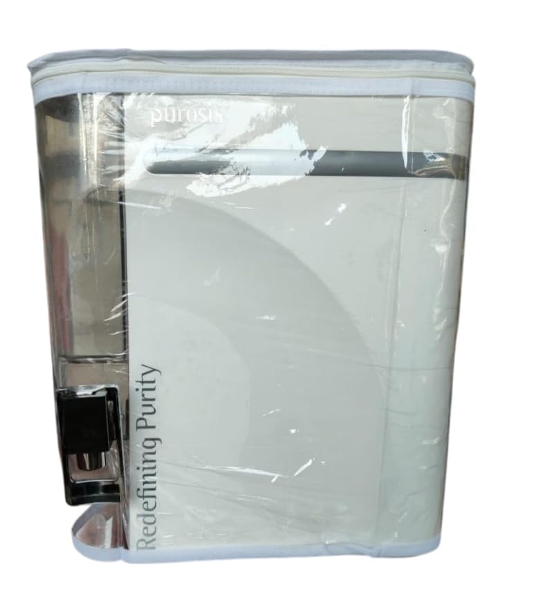Purosis Water Purifier Cover Blue with Zip | Transparent Front PVC Cover | Dustproof, Waterproof & Heat Resistant Cover for RO Water Purifier-picture-26