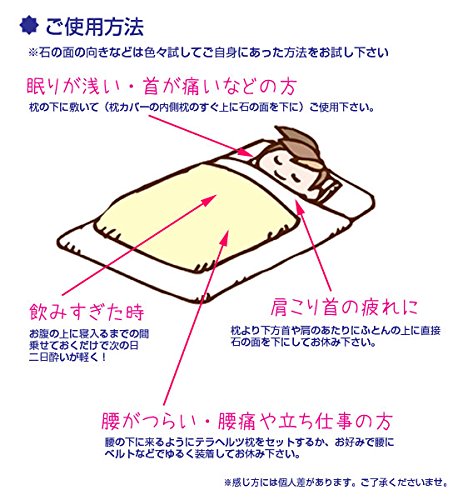 Amazon｜Natural Pure ドクターノバリアテラヘル枕 テラヘルツ鉱石