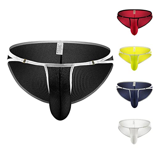 Men's Elephant Nose Pouch Underwear Briefs Comfy Lightweight Cheeky Elephant Trunk Jockstrap Bulge Enhancer Classic2